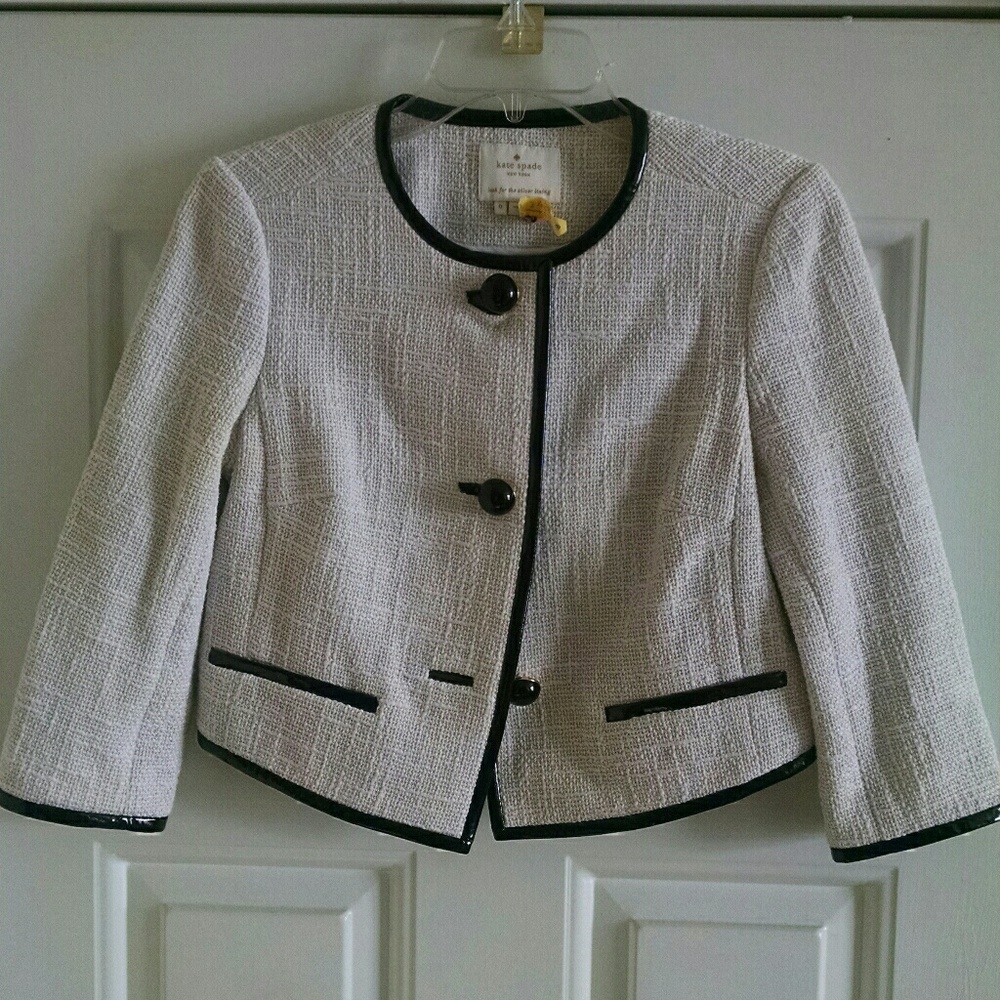 Kate Spade Textured Jacket - Picture 3 of 7